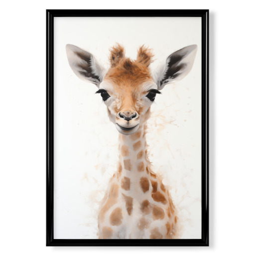 Baby-Giraffe-Malerei