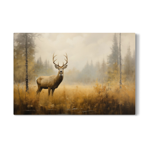 Galerie-Print "Hirsch in den Wäldern" 30x20 cm artboxONE