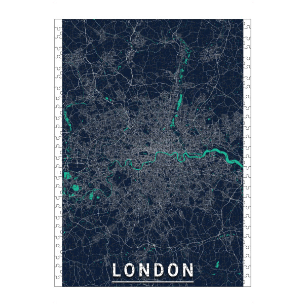 artboxONE Puzzle "London CityMap" artboxONE - Städte / London,Kartografie