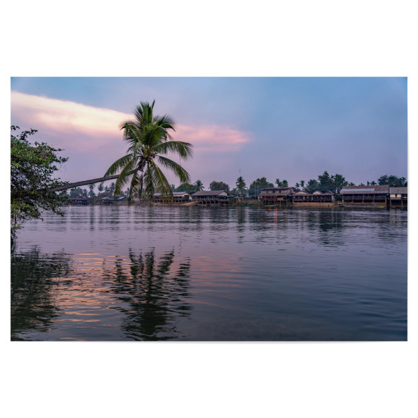 Poster 30x20 cm "4000 Inseln Laos" artboxONE - Natur,Reise / Strand und Meer,Reise / Asien