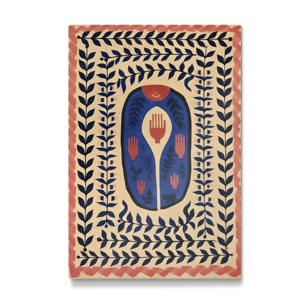 Galerie-Print "Kahlo Mosaik Schwarz" 30x20 cm artboxONE