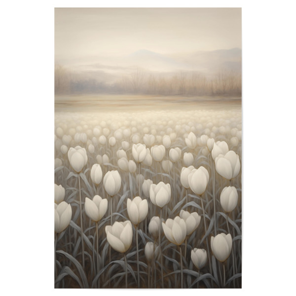 Poster "Tulpenfeld" artboxONE - Natur,Floral,Liebe