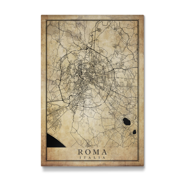 Galerie-Print "Roma Vintage City Map" 30x20 cm artboxONE