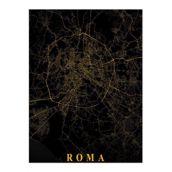 Puzzle Ravensburger "CityMap von Rom" artboxONE - Städte / Rom,Kartografie