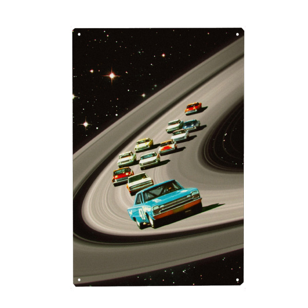 Holzbild "Saturn-Grand-Prix" artboxONE - Automobile,Für Papa,Galaxy
