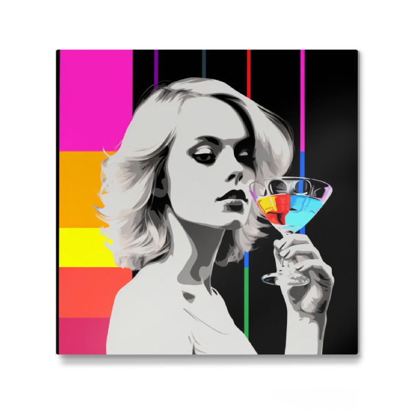 Galerie-Print "PARTYNACHT" 30x30 cm artboxONE
