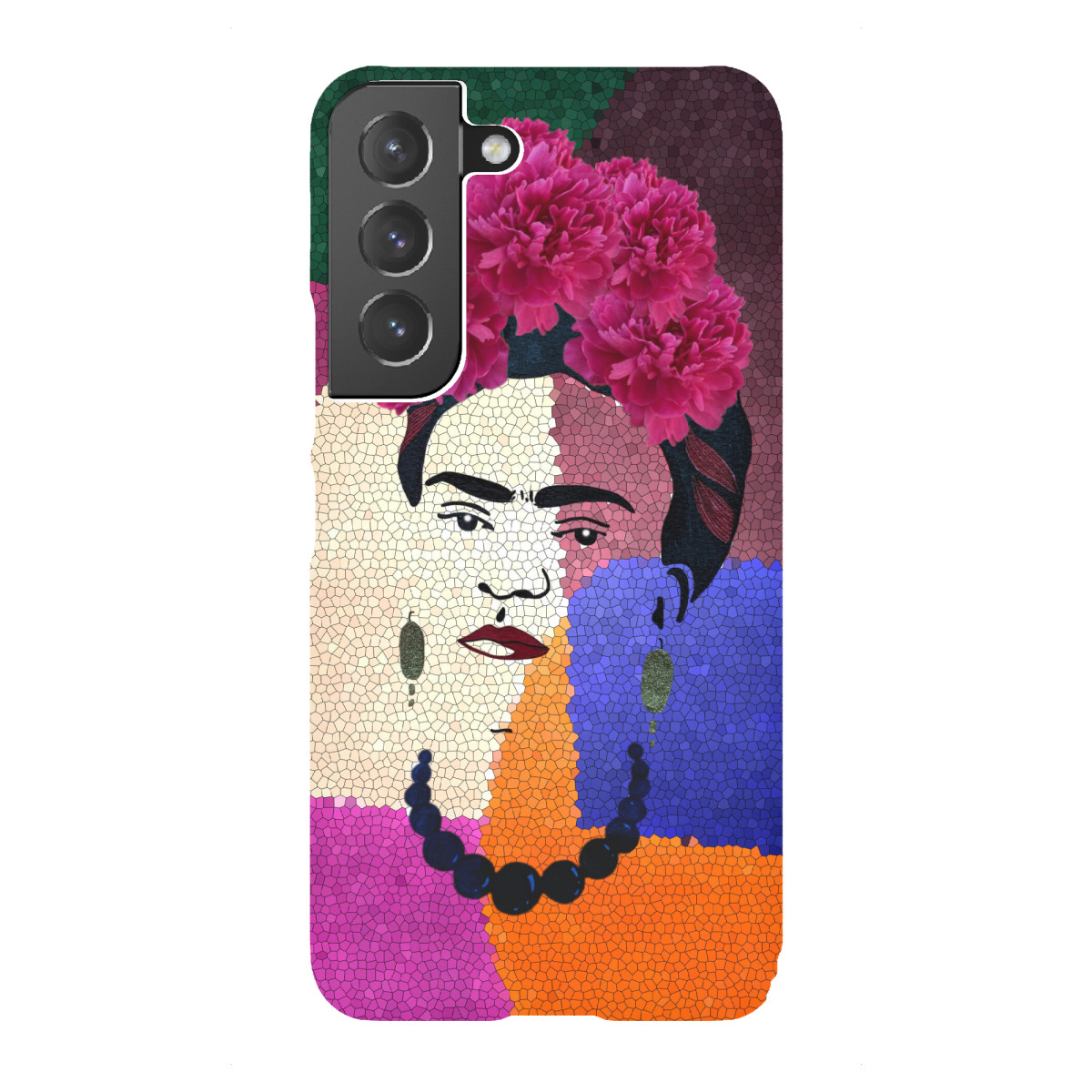 Samsung Galaxy "Frida auf Mosaik" Premium-Case Handyhülle artboxONE