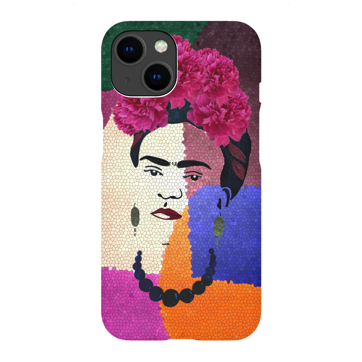 iPhone "Frida auf Mosaik" Premium-Case Handyhülle artboxONE