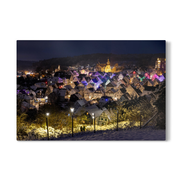 Galerie-Print "Bunte Nacht in Freudenberg" 30x20 cm artboxONE