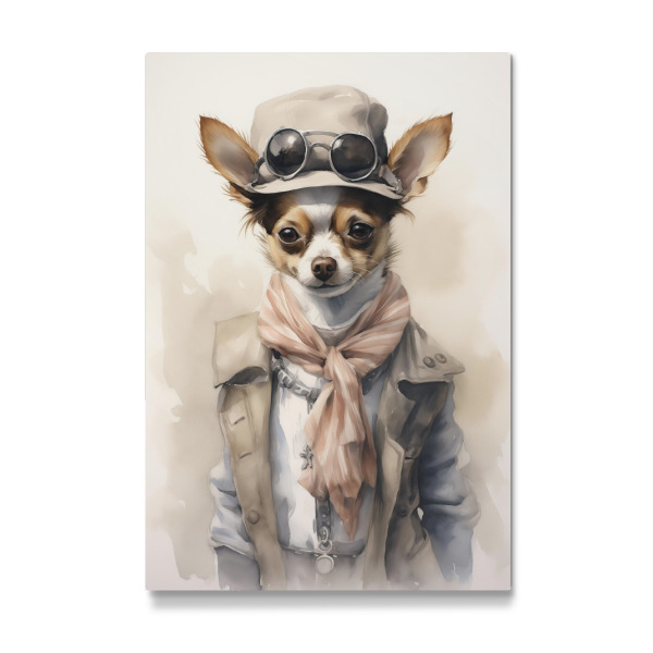 Galerie-Print "Mode-Chihuahua" 30x20 cm artboxONE