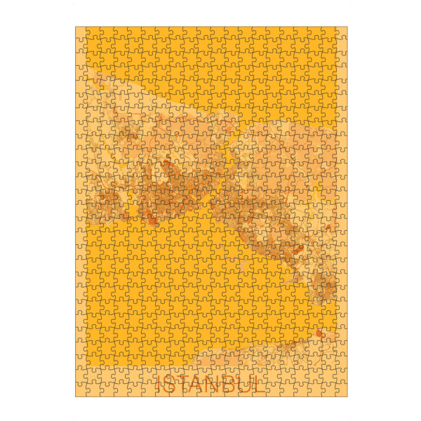 Puzzle Ravensburger "City Plan von Istanbul" artboxONE - Städte / Istanbul,Kartografie