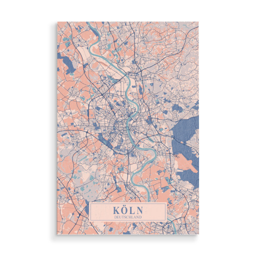 Köln City Karte