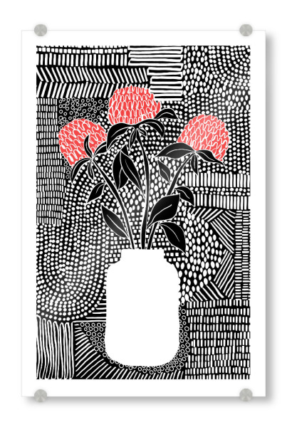 Acrylglasbild "Stammesstillleben" artboxONE - Floral