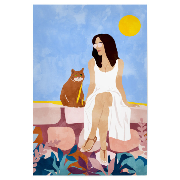 Poster 30x20 cm "Butterscotch" artboxONE - Tiere,Menschen