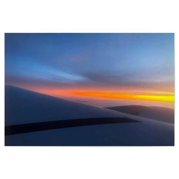 Poster "Sonnenaufgang über den Wolken" artboxONE - Reise,Reise / Länder