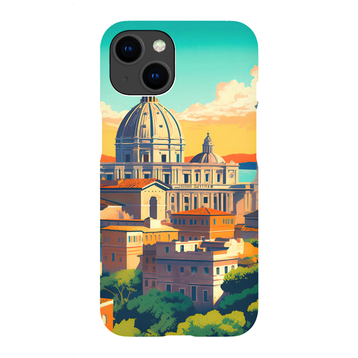 "Rom im Morgengrauen"für iPhone - Premium-Case Handyhülle artboxONE