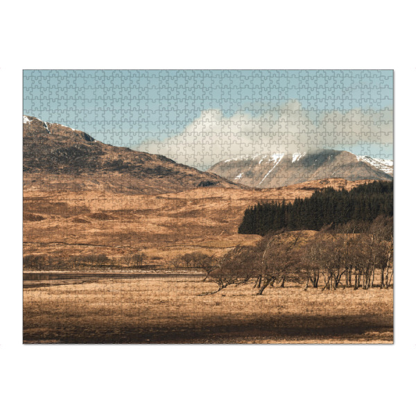 Puzzle Ravensburger "Trees of Scotland" artboxONE - Natur,Reise,Reise / Länder - Scotland,Schottland,Highlands,Natur,Nature,Trees,Bäume,Baum
