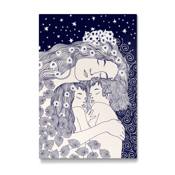 Galerie-Print "Mutter und Kinder" 30x20 cm artboxONE