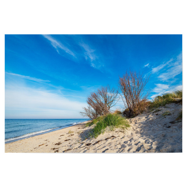 Poster "Düne, Meer und Strand" artboxONE - Natur,Reise,Reise / Strand und Meer