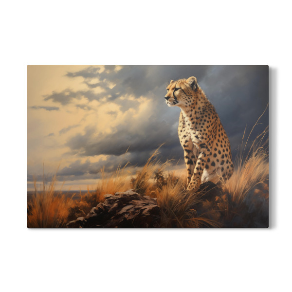 Galerie-Print "Geparden beobachten" 30x20 cm artboxONE