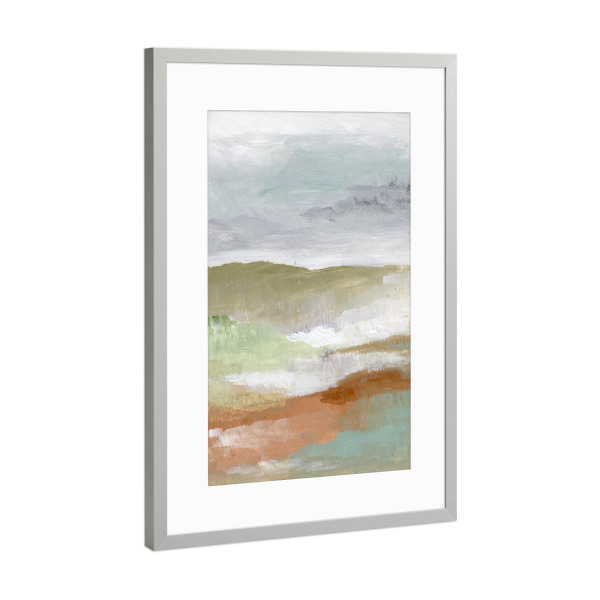 Poster mit Rahmen Silber "Abstract view" artboxONE - Natur,Abstrakt