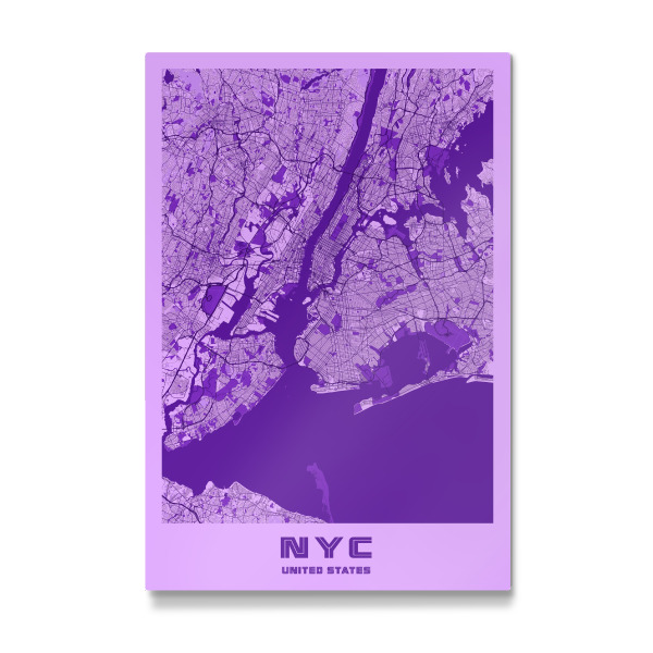 Galerie-Print "City Map New York" 30x20 cm artboxONE