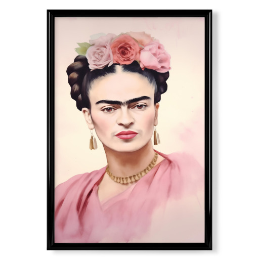 Frida pastel pink