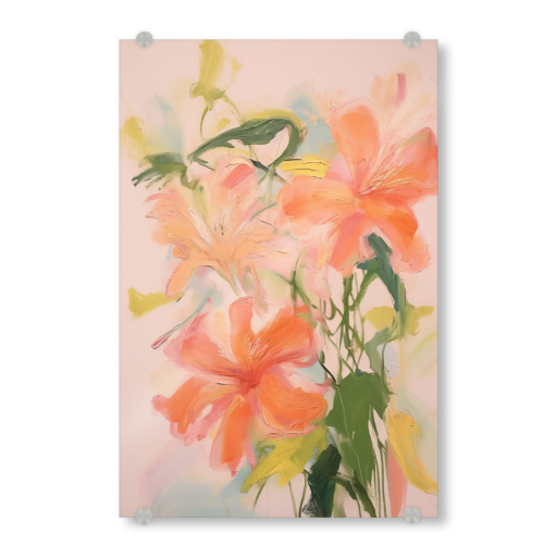 Peach Love Flowers