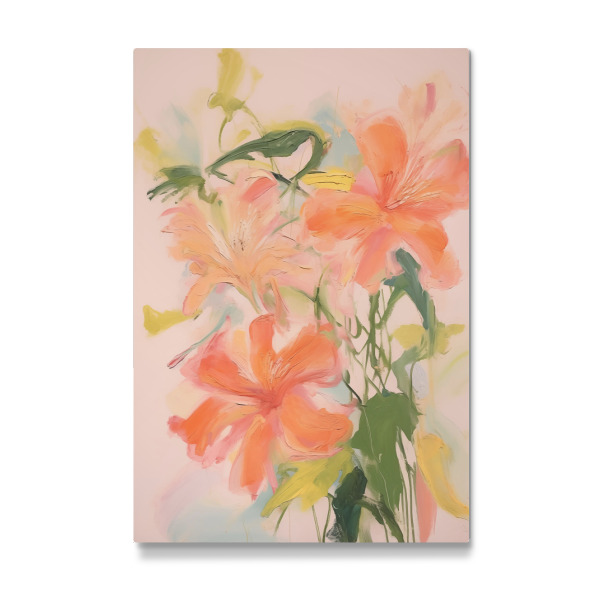 Galerie-Print "Peach Love Flowers" 30x20 cm artboxONE