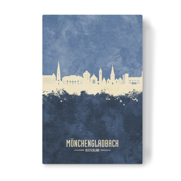 Leinwandbild "Mönchengladbach Skyline Marine" artboxONE - Städte