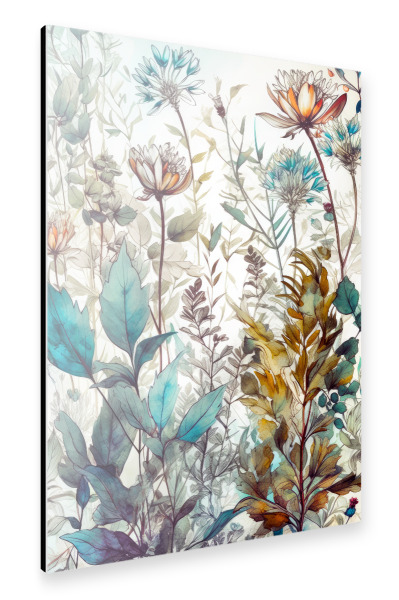Alu-Dibond "Wiese voller Blumen L" 30x20 cm artboxONE