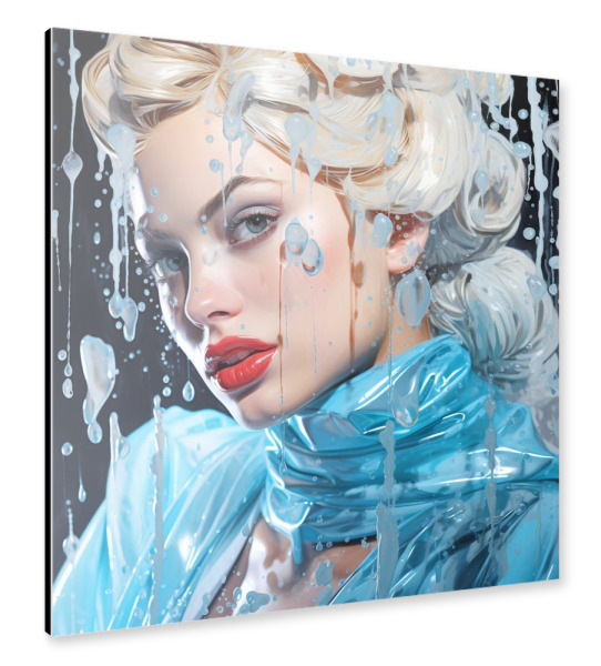 Alu-Dibond "Aschenputtel-Schönheit" 30x30 cm artboxONE