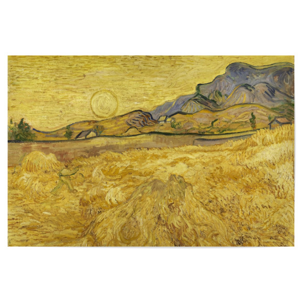 Poster "Weizenfeld Van Gogh" artboxONE - Natur,Reise,Reise / Länder,Für Mama,Für Papa