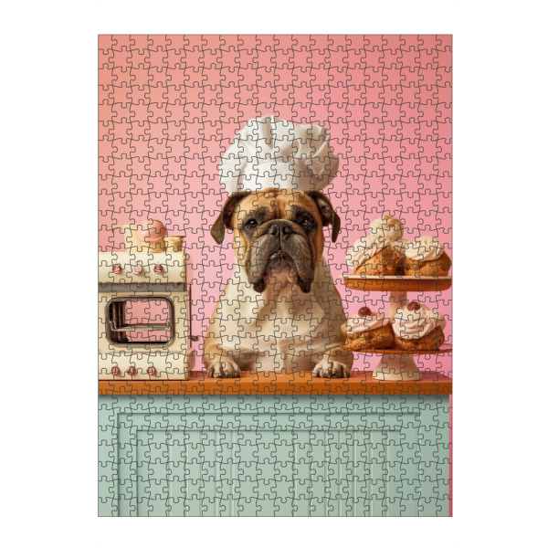 artboxONE Puzzle "Muffin-Bulldogge" artboxONE - Tiere,Lustig