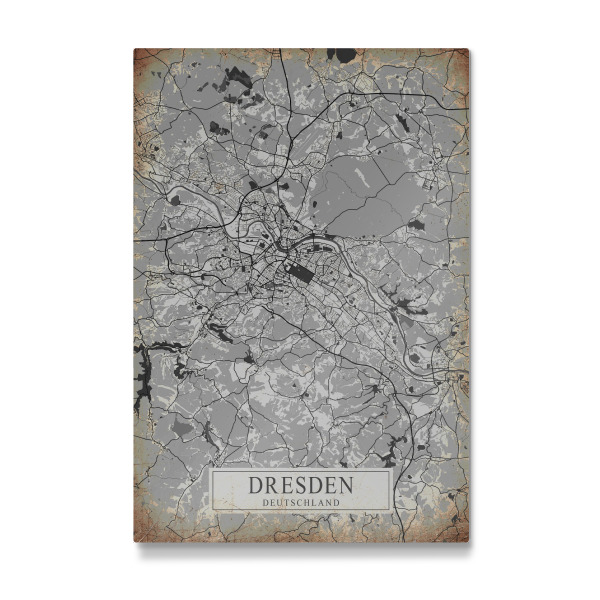 Galerie-Print "Vintage Dresdner City" 30x20 cm artboxONE