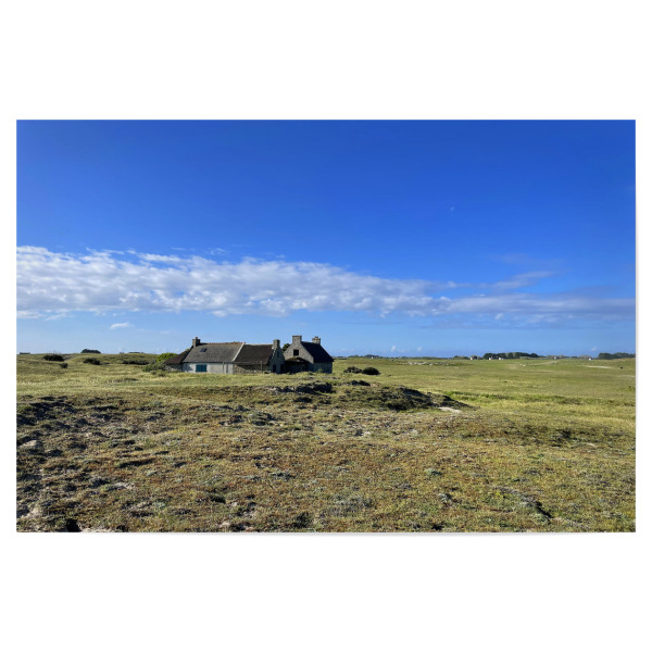 Poster 30x20 cm "Fischerhaus in den Dünen" artboxONE - Natur,Architektur,Reise / Strand und Meer