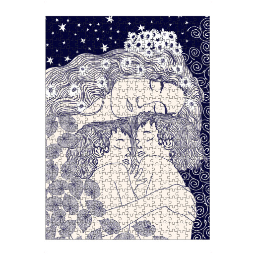 Mutter und Zwillinge