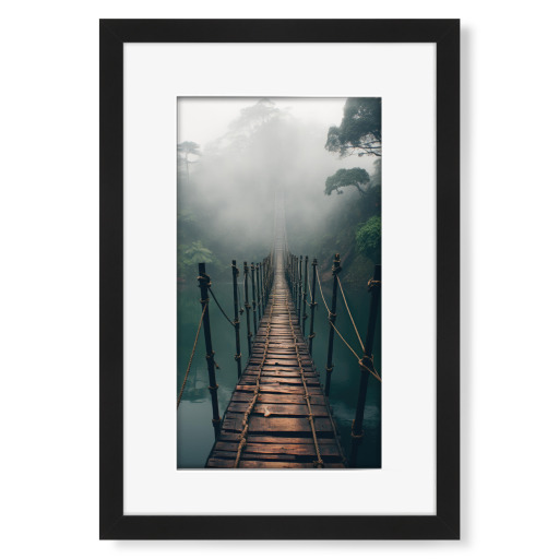 Regenwald Hängebrücke