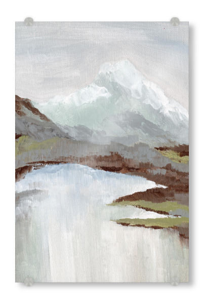 Acrylglasbild "Mountain bliss" artboxONE - Natur,Reise,Abstrakt,Für Mama,Für Papa