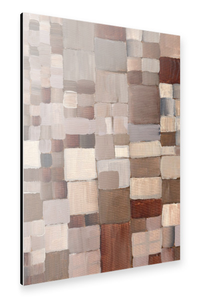 Alu-Dibond "Vintage style Grid" 30x20 cm artboxONE