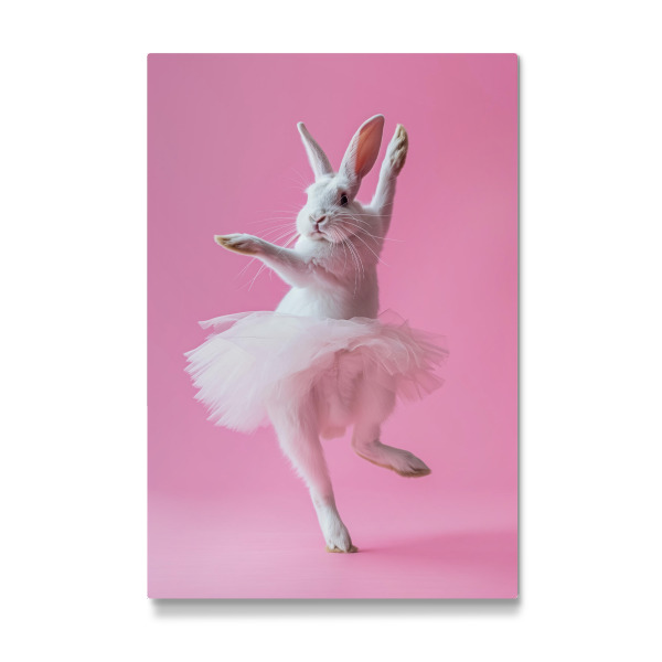 Galerie-Print "Balerina-Kaninchen" 30x20 cm artboxONE