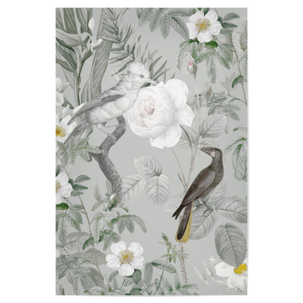 Poster 30x20 cm "Botanischer Fiorenzo" artboxONE - Natur,Floral,Abstrakt - Botanisch,Botanisch,Blumig,Blume,Vintage