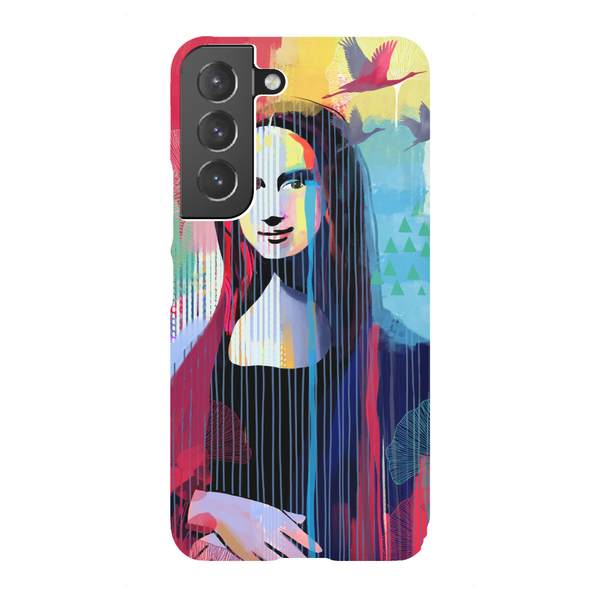 "Schönes lächeln"für Samsung Galaxy - Premium-Case Handyhülle artboxONE