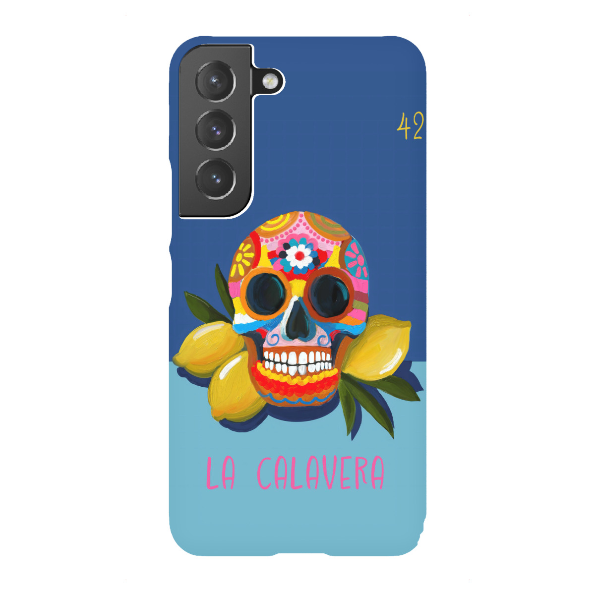 Samsung Galaxy "42 La Calavera Der Schädel" Premium-Case Handyhülle artboxONE