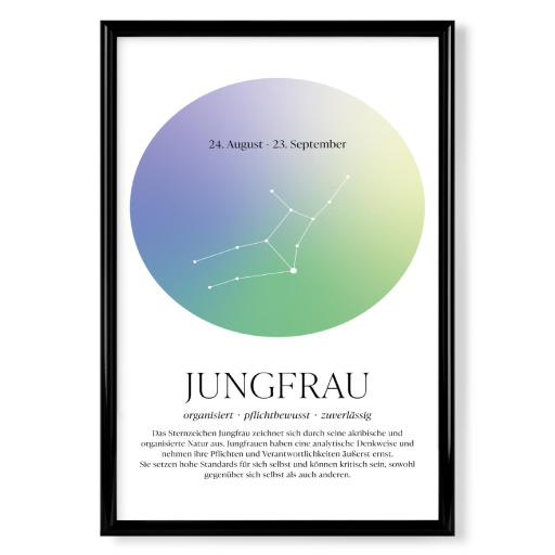 Sternbild Sternzeichen Jungfrau