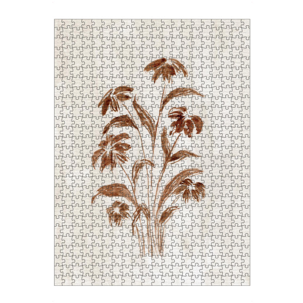 Puzzle Ravensburger "Aster blossom" artboxONE - Natur,Floral,Für Kinder,Liebe,Für Mama