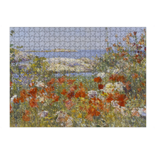 Puzzle Ravensburger "Celia Thaxters Garten" artboxONE - Natur,Floral,Für Mama,Für Papa