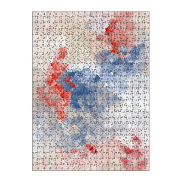 Puzzle Ravensburger "Coral reefs ll" artboxONE - Floral,Abstrakt,Liebe,Galaxy