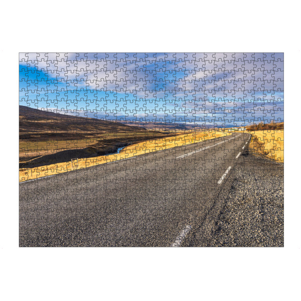 Puzzle Ravensburger "Straße im Osten von Island" artboxONE - Natur,Reise,Reise / Länder