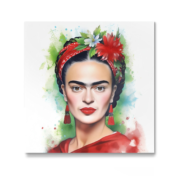 Galerie-Print "Frohe Weihnachten Frida" 30x30 cm artboxONE